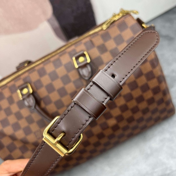 🌵Authentic Louis Vuitton Speedy 35 Bandouliere Damier Ebene🌵 - Picture 5 of 17